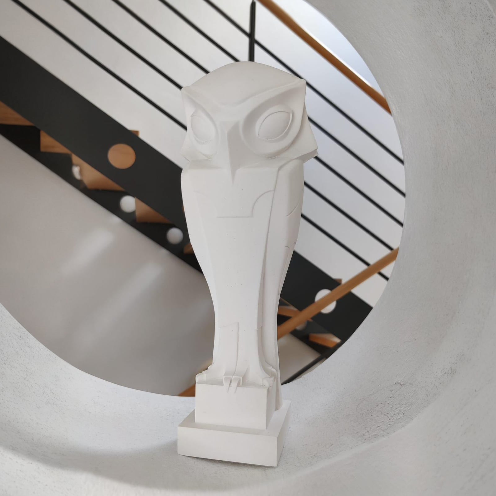 Art-Deco-Skulptur | Mystische Eule
