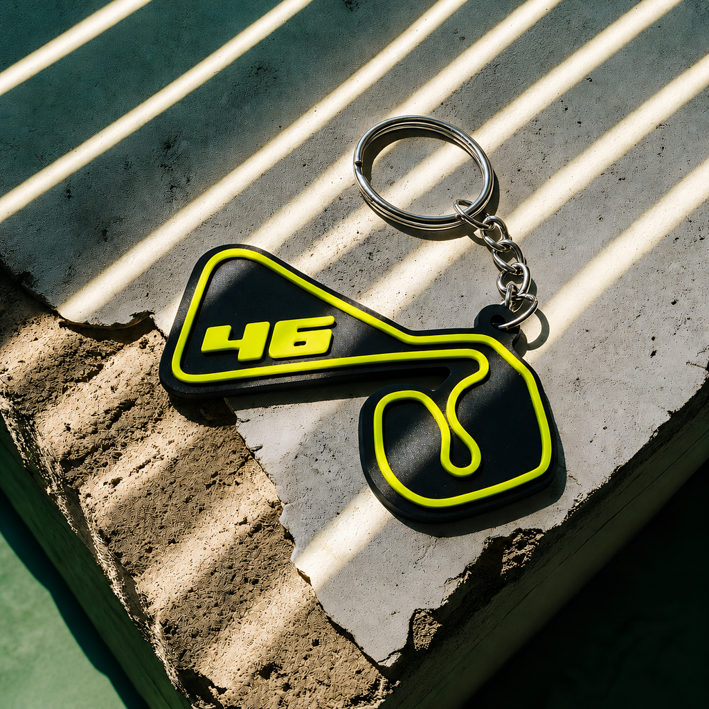 Schlüsselanhänger Valentino Rossi Startnummer